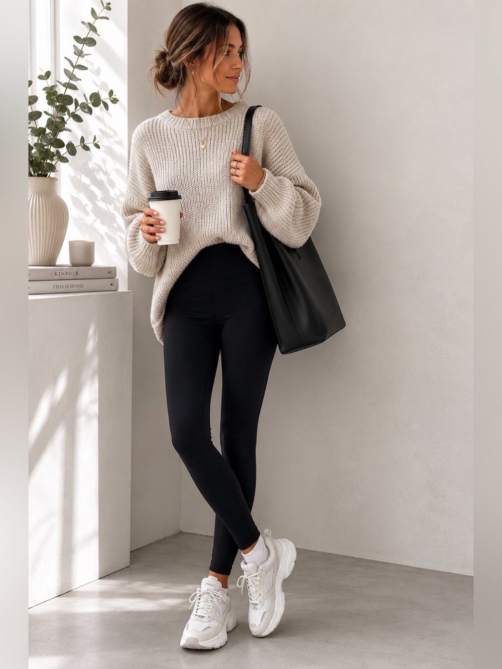 Bylt Premium Basics Leggings Black Size Small Athletic Training Athleisure